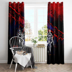 Step Into Horror Domain Demons Football Window Curtain Halloween Horror Movie Characters - Aussie Hoodie