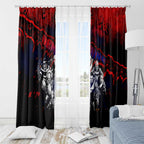 Step Into Horror Domain Demons Football Window Curtain Halloween Horror Movie Characters - Aussie Hoodie