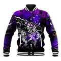 Step Into Horror Domain Freo Football Baseball Jacket Halloween Horror Movie Characters - Aussie Hoodie