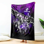 Step Into Horror Domain Freo Football Blanket Halloween Horror Movie Characters - Aussie Hoodie