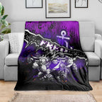 Step Into Horror Domain Freo Football Blanket Halloween Horror Movie Characters - Aussie Hoodie