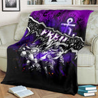 Step Into Horror Domain Freo Football Blanket Halloween Horror Movie Characters - Aussie Hoodie