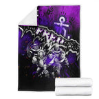 Step Into Horror Domain Freo Football Blanket Halloween Horror Movie Characters - Aussie Hoodie
