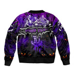 Step Into Horror Domain Freo Football Bomber Jacket Halloween Horror Movie Characters - Aussie Hoodie