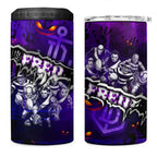 Step Into Horror Domain Freo Football 4 in 1 Can Cooler Tumbler Halloween Horror Movie Characters - Aussie Hoodie