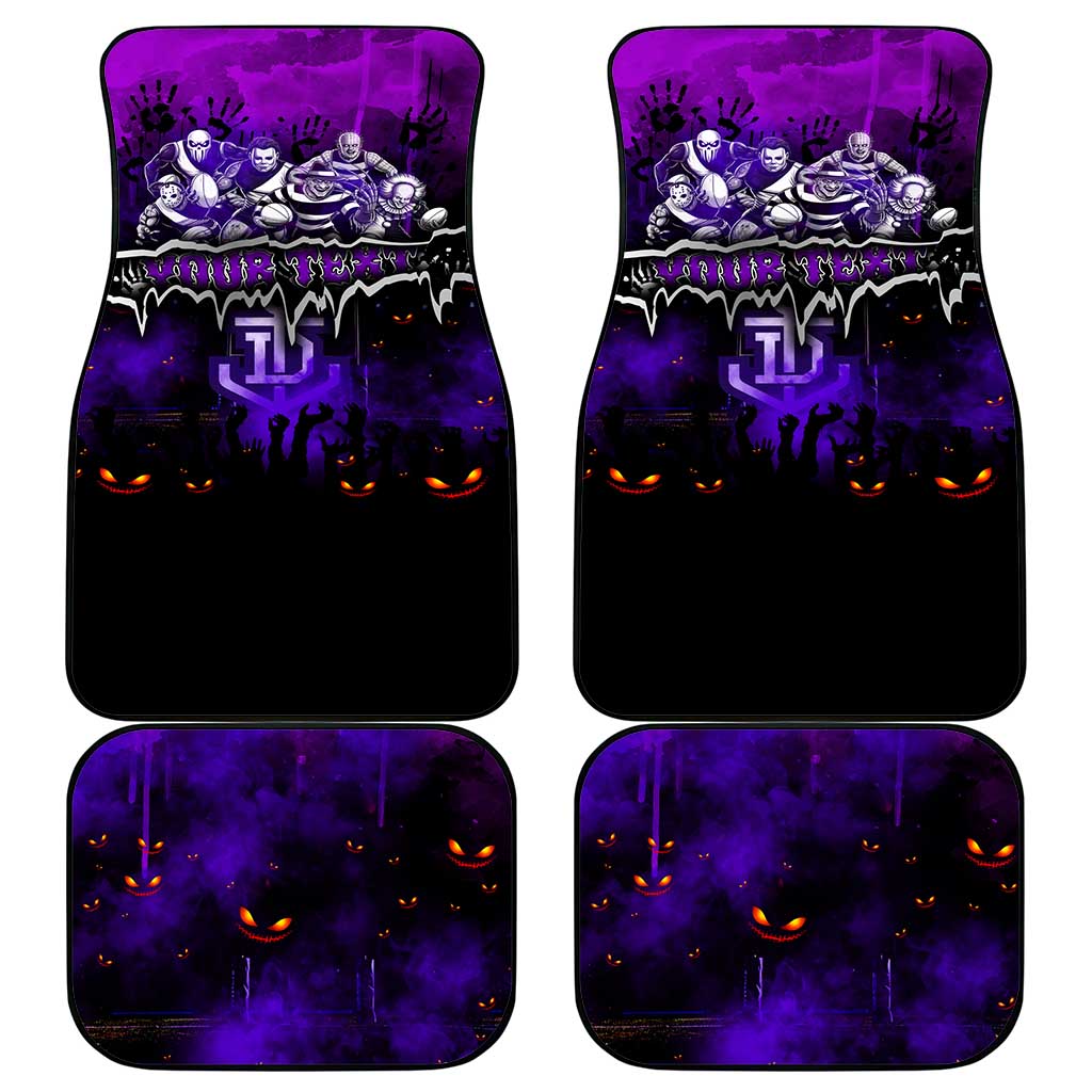 Step Into Horror Domain Freo Football Car Mats Halloween Horror Movie Characters - Aussie Hoodie