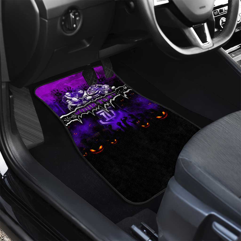 Step Into Horror Domain Freo Football Car Mats Halloween Horror Movie Characters - Aussie Hoodie