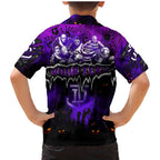 Step Into Horror Domain Freo Football Family Matching Mermaid Dress and Hawaiian Shirt Halloween Horror Movie Characters - Aussie Hoodie