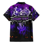 Step Into Horror Domain Freo Football Family Matching Mermaid Dress and Hawaiian Shirt Halloween Horror Movie Characters - Aussie Hoodie