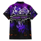 Step Into Horror Domain Freo Football Family Matching Off Shoulder Maxi Dress and Hawaiian Shirt Halloween Horror Movie Characters - Aussie Hoodie