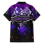 Step Into Horror Domain Freo Football Family Matching Short Sleeve Bodycon Dress and Hawaiian Shirt Halloween Horror Movie Characters - Aussie Hoodie