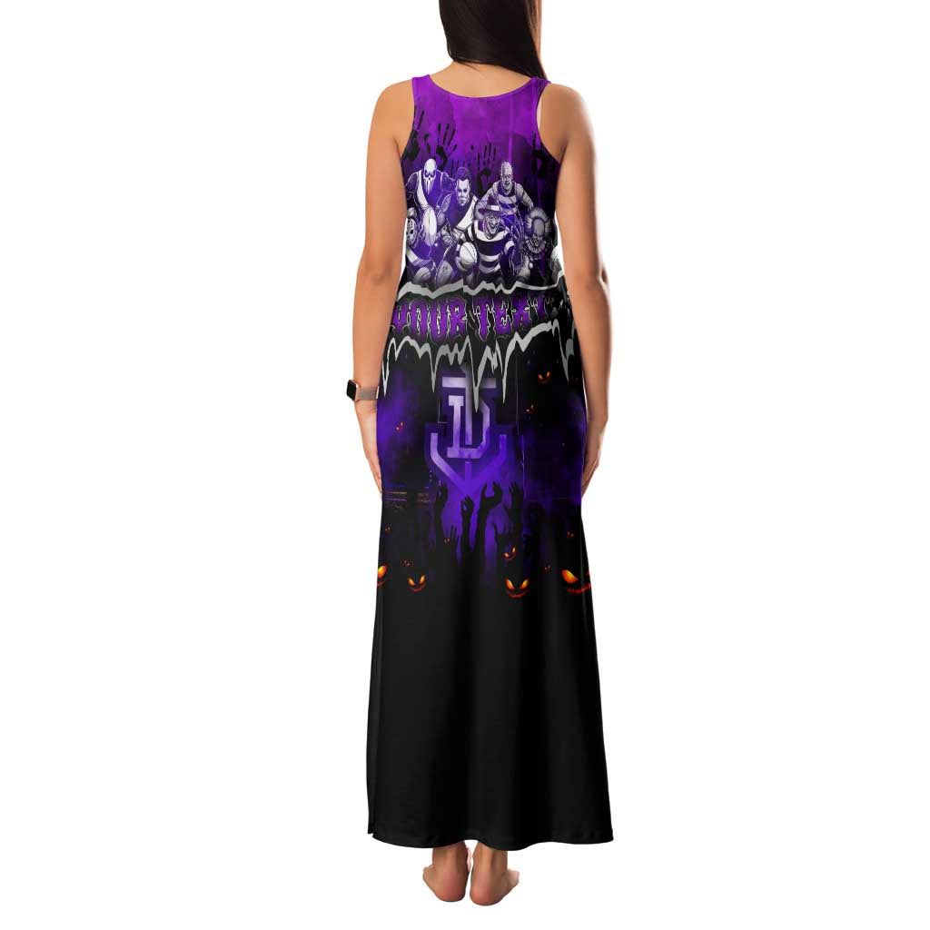 Step Into Horror Domain Freo Football Family Matching Tank Maxi Dress and Hawaiian Shirt Halloween Horror Movie Characters - Aussie Hoodie