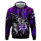 Step Into Horror Domain Freo Football Hoodie Halloween Horror Movie Characters - Aussie Hoodie