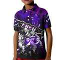 Step Into Horror Domain Freo Football Kid Polo Shirt Halloween Horror Movie Characters - Aussie Hoodie
