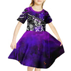 Step Into Horror Domain Freo Football Kid Short Sleeve Dress Halloween Horror Movie Characters - Aussie Hoodie