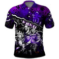 Step Into Horror Domain Freo Football Polo Shirt Halloween Horror Movie Characters - Aussie Hoodie