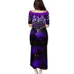 Step Into Horror Domain Freo Football Puletasi Halloween Horror Movie Characters - Aussie Hoodie