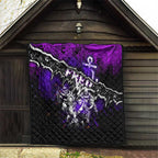 Step Into Horror Domain Freo Football Quilt Halloween Horror Movie Characters - Aussie Hoodie