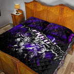 Step Into Horror Domain Freo Football Quilt Bed Set Halloween Horror Movie Characters - Aussie Hoodie