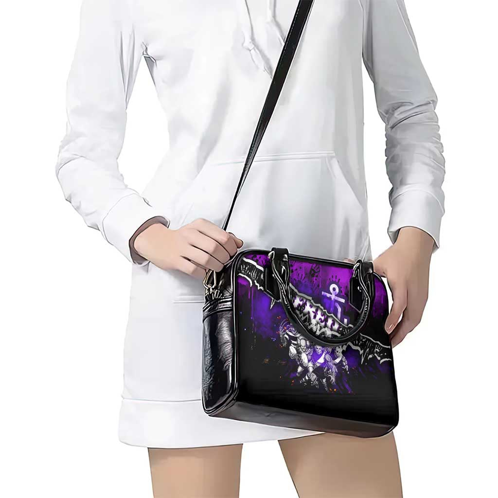 Step Into Horror Domain Freo Football Shoulder Handbag Halloween Horror Movie Characters - Aussie Hoodie