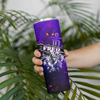Step Into Horror Domain Freo Football Skinny Tumbler Halloween Horror Movie Characters - Aussie Hoodie