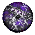 Step Into Horror Domain Freo Football Spare Tire Cover Halloween Horror Movie Characters - Aussie Hoodie