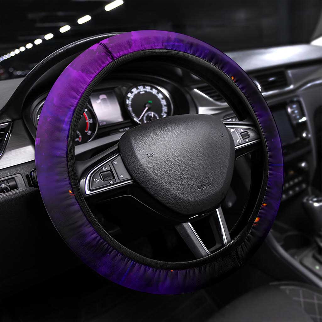 Step Into Horror Domain Freo Football Steering Wheel Cover Halloween Horror Movie Characters - Aussie Hoodie