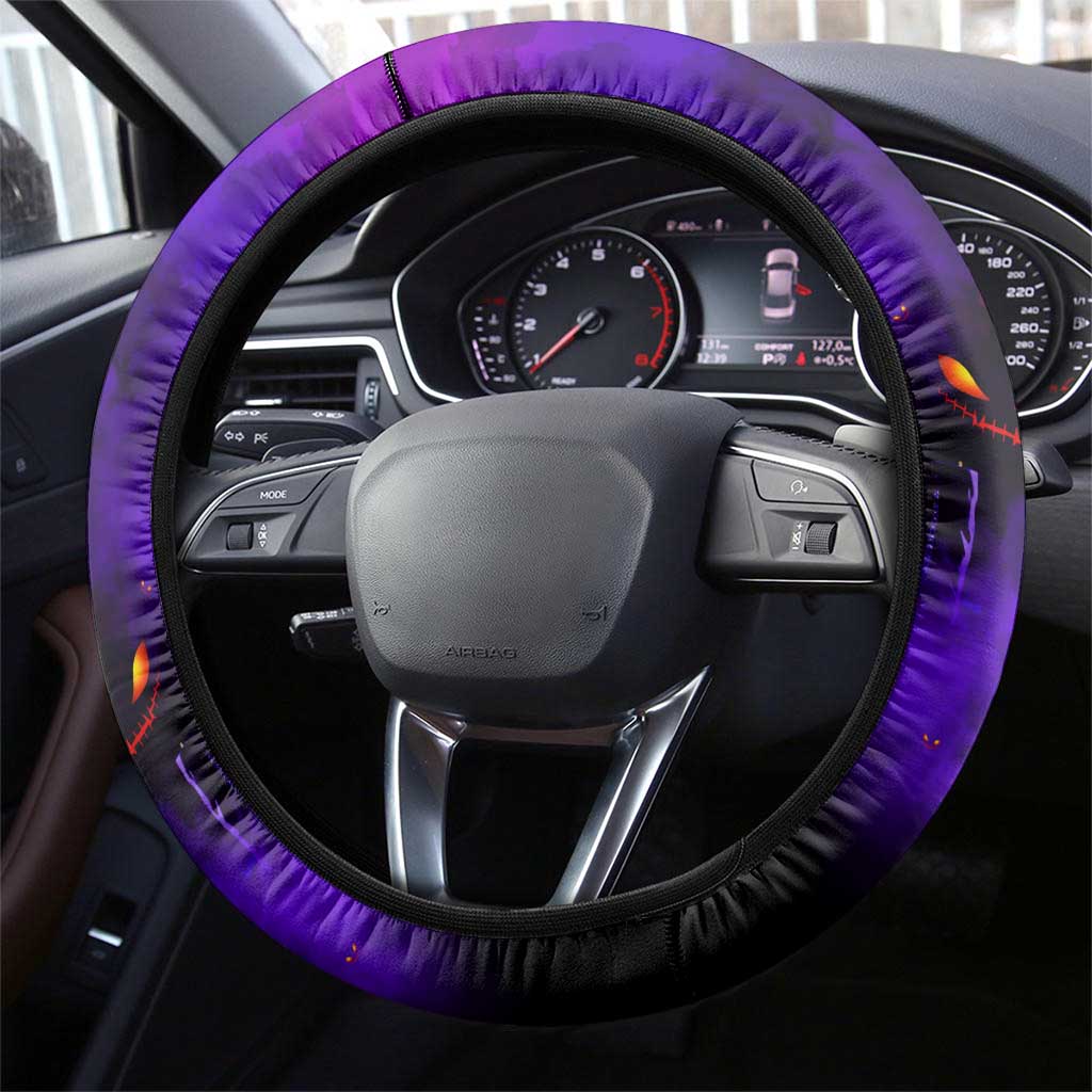 Step Into Horror Domain Freo Football Steering Wheel Cover Halloween Horror Movie Characters - Aussie Hoodie