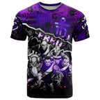 Step Into Horror Domain Freo Football T Shirt Halloween Horror Movie Characters - Aussie Hoodie