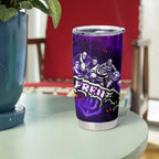 Step Into Horror Domain Freo Football Tumbler Cup Halloween Horror Movie Characters - Aussie Hoodie