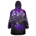 Step Into Horror Domain Freo Football Wearable Blanket Hoodie Halloween Horror Movie Characters - Aussie Hoodie