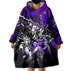 Step Into Horror Domain Freo Football Wearable Blanket Hoodie Halloween Horror Movie Characters - Aussie Hoodie