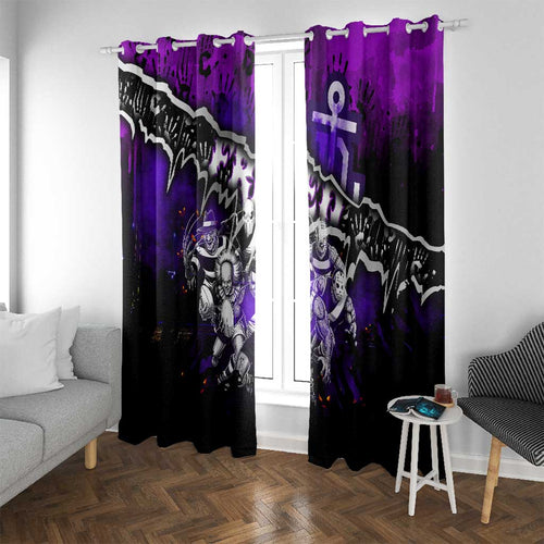 Step Into Horror Domain Freo Football Window Curtain Halloween Horror Movie Characters - Aussie Hoodie