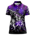 Step Into Horror Domain Freo Football Women Polo Shirt Halloween Horror Movie Characters - Aussie Hoodie