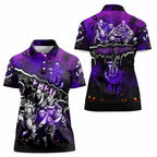 Step Into Horror Domain Freo Football Women Polo Shirt Halloween Horror Movie Characters - Aussie Hoodie