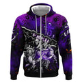Step Into Horror Domain Freo Football Zip Hoodie Halloween Horror Movie Characters - Aussie Hoodie