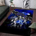 Step Into Horror Domain Cats Football Area Rug Halloween Horror Movie Characters - Aussie Hoodie