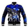 Step Into Horror Domain Cats Football Baseball Jacket Halloween Horror Movie Characters - Aussie Hoodie