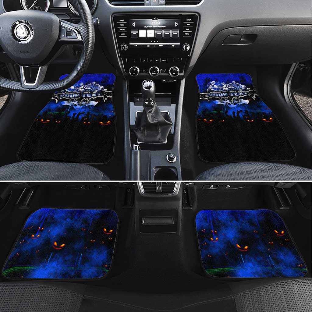Step Into Horror Domain Cats Football Car Mats Halloween Horror Movie Characters - Aussie Hoodie