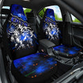 Step Into Horror Domain Cats Football Car Seat Cover Halloween Horror Movie Characters - Aussie Hoodie