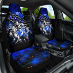 Step Into Horror Domain Cats Football Car Seat Cover Halloween Horror Movie Characters - Aussie Hoodie