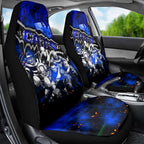 Step Into Horror Domain Cats Football Car Seat Cover Halloween Horror Movie Characters - Aussie Hoodie