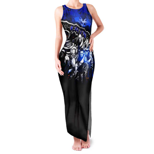 Step Into Horror Domain Cats Football Family Matching Tank Maxi Dress and Hawaiian Shirt Halloween Horror Movie Characters - Aussie Hoodie