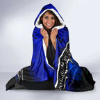 Step Into Horror Domain Cats Football Hooded Blanket Halloween Horror Movie Characters - Aussie Hoodie