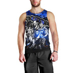 Step Into Horror Domain Cats Football Men Tank Top Halloween Horror Movie Characters - Aussie Hoodie