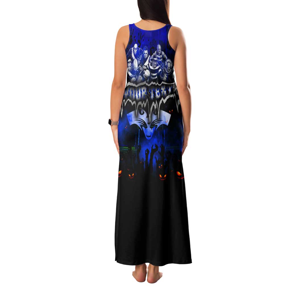 Step Into Horror Domain Cats Football Tank Maxi Dress Halloween Horror Movie Characters - Aussie Hoodie