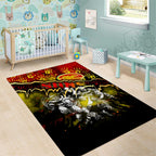 Step Into Horror Domain Suns Football Area Rug Halloween Horror Movie Characters - Aussie Hoodie