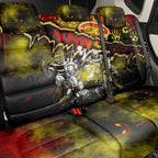 Step Into Horror Domain Suns Football Back Car Seat Cover Halloween Horror Movie Characters - Aussie Hoodie