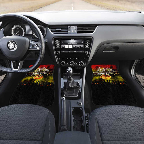 Step Into Horror Domain Suns Football Car Mats Halloween Horror Movie Characters - Aussie Hoodie