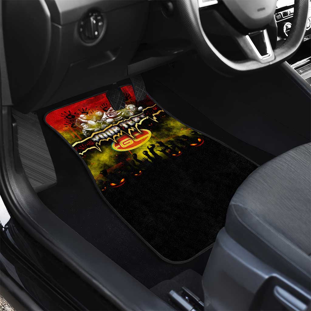 Step Into Horror Domain Suns Football Car Mats Halloween Horror Movie Characters - Aussie Hoodie